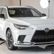Lexus RX 500h F Sport Special Edition in Malaysia – RM512,888; 50 units only; exclusive design touches