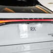 Lexus RX 500h F Sport Special Edition in Malaysia – RM512,888; 50 units only; exclusive design touches