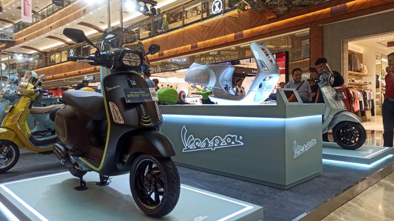 Model baru Vespa resmi diperkenalkan