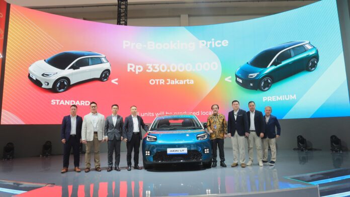 Aion UT Resmi Diperkenalkan di GIIAS 2025, Harga Perkenalan Rp 300 Jutaan