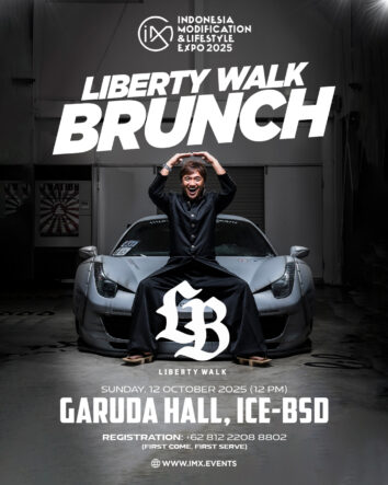 Liberty Walk Brunch Eksklusif IMX 2025: Kesempatan Langka Bertemu Wataru Kato & Tim