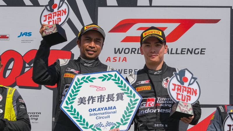 Perfect Weekend! TGRI Sapu Bersih Podium Juara GT4 Okayama 2025