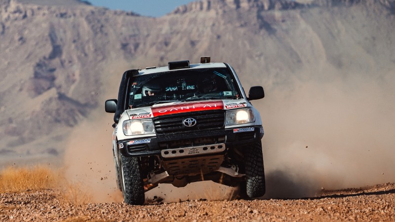 Julian Johan latihan di Gurun Sahara